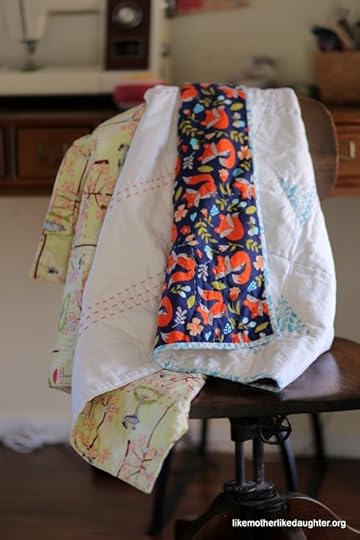 A simple baby quilt or two.