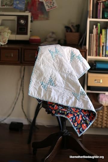A simple baby quilt or two.