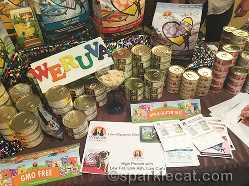 The Weruva booth at BlogPaws