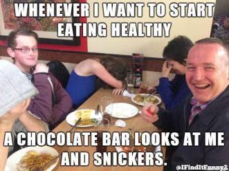 dad joke chocolate bar snickers