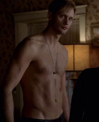 Molly O'Keefe's character reminded me of Alexander Skarsgard-but in his 