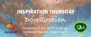 Inspiration Thursday 23 juni 2016