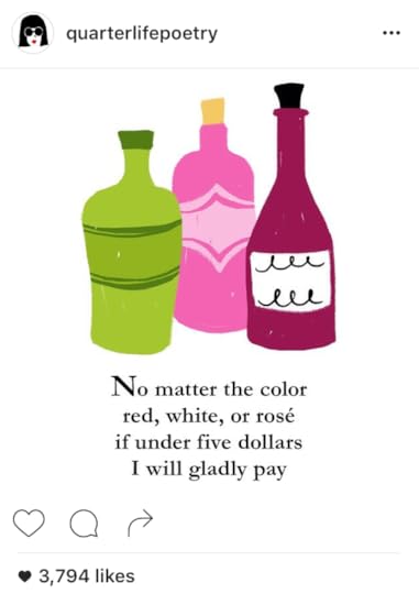 Quarter Life Poetry Instgram