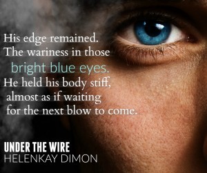 Closeup portrait of sensual man with blue eyes