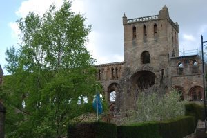 Jedburgh Abbey, Scotland. Photo by John Morgan