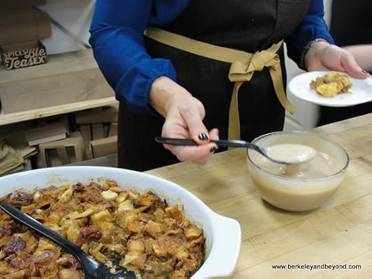 bread pudding at Red Stick Spice Co. in Baton Rouge, Louisiana