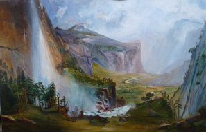 Domes of Yosemite (Ode to Bierstadt) Ingis Claus