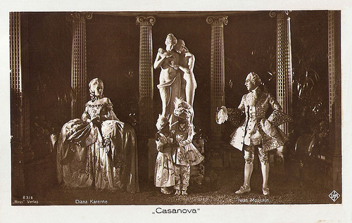 Diana Karenne and Ivan Mozzhukhin in Casanova