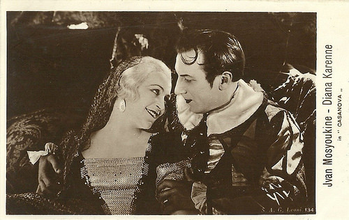 Diana Karenne and Ivan Mozzhukhin in Casanova