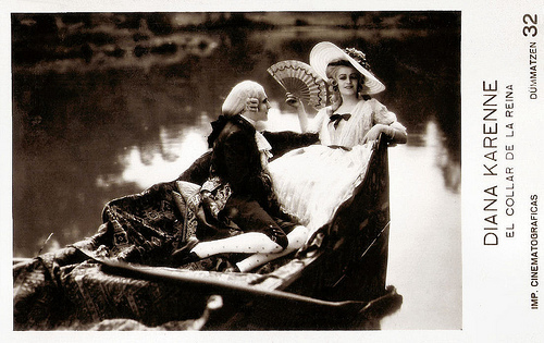Diana Karenne in Le collier de la Reine (1929)