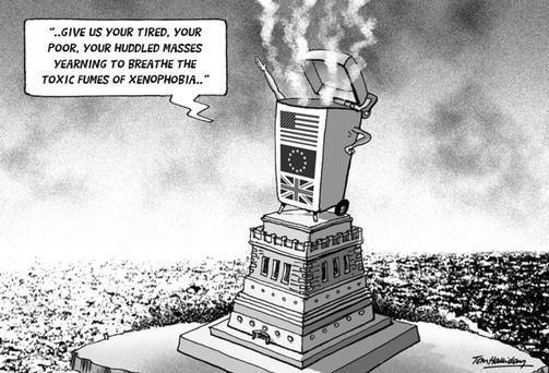 The fabulous riches appropriated by the 1pc are not the result of some victim-free development (Illustration by Tom Halliday)