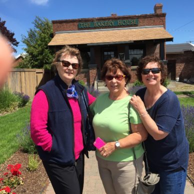 Bakery House, with Paddy, Dianne, and Maureen