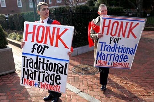 Anti-Gay Marriage Protesters