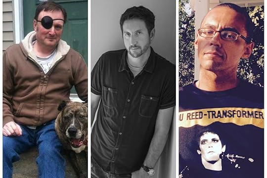 From left: Laird Barron, Paul Tremblay and Victor LaValle.
