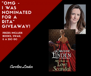RITA GIVEAWAY - Caroline Linden