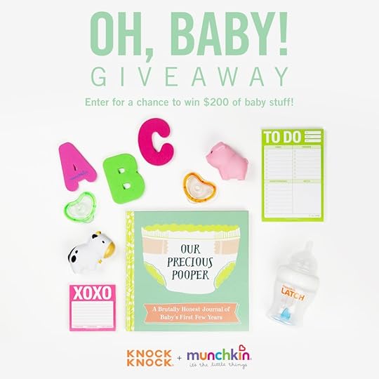 Oh, Baby Giveaway with Knock Knock and Munchkin
