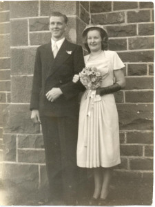 Alf and Betty Wedding