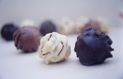 One bite of chocolate by Julie Scipioni