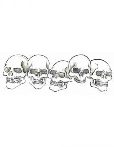 five-skulls-tattoo