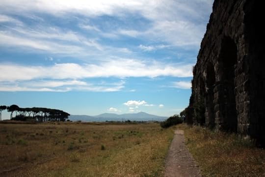 A part of the Aqua Claudia in the Parco degli Acquedotti.