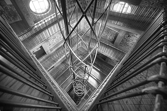 Inside the Old Market Tower in Black & White © Harold Davis