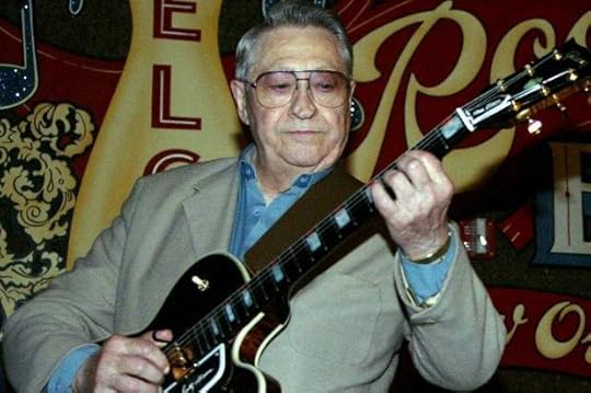 Scotty Moore, original guitarist for Elvis Presley, in 2003