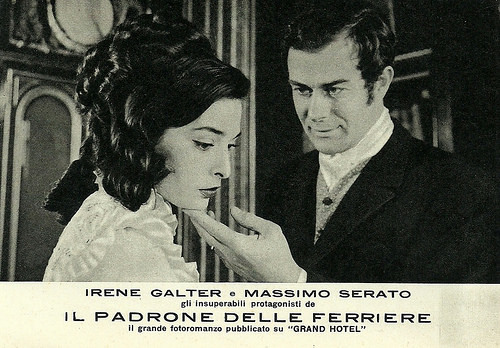 Massimo Serato and Irene Galter in Il padrone delle ferriere