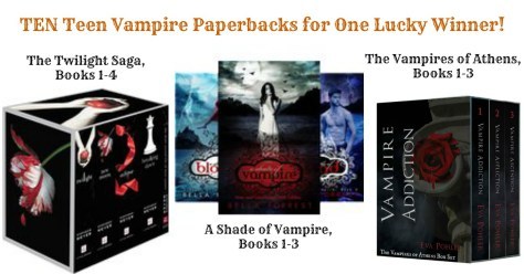 Vampire Books Giveaway Image
