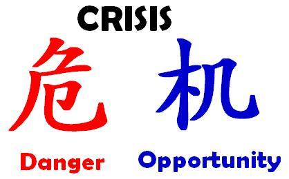So does 'crisis ' really equal 'danger' + 'opportunity'?