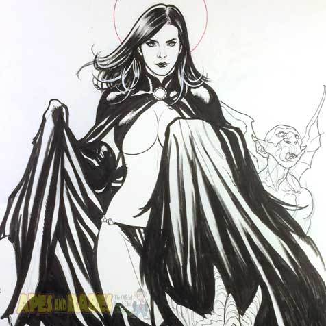 Frank Cho: Goblin Queen commission
