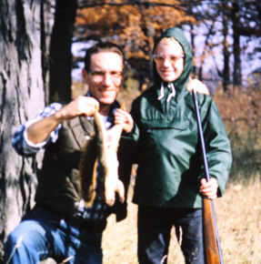 Dad and Robin first kill