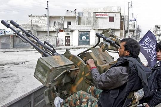 Free Syrian Army rebels in Aleppo in 2013 (Credit: AP/Abdullah Al-yassin)