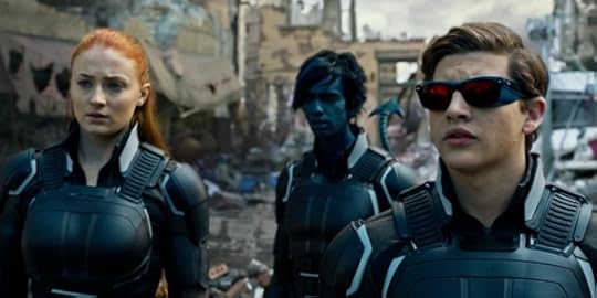 Jean Grey, Nightcrawler, and Cyclops in X-Men: Apocalypse