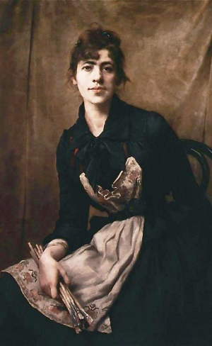 Self-portrait by Anna Bili��ska