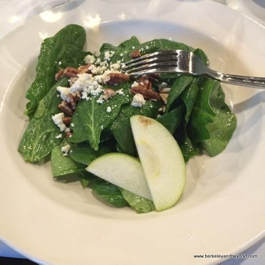 spinach salad at 1910 Restaurant & Wine Bar in Lake Charles, Louisiana