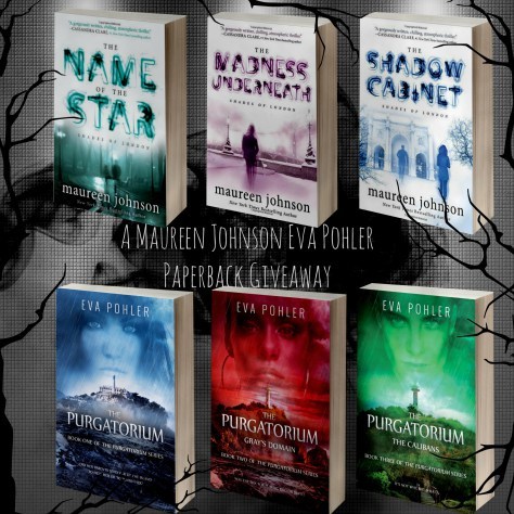 Maureen Johnson Eva Pohler Paperback Giveaway Image