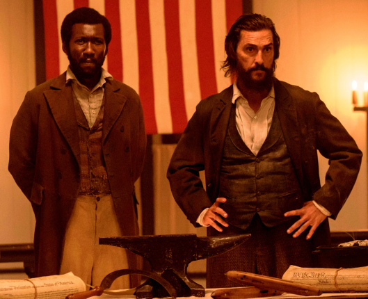 Mahershala Ali and Matthew McConaughey in 'Free State of Jones'