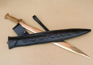 Bronze Sword Scabbard & Sword