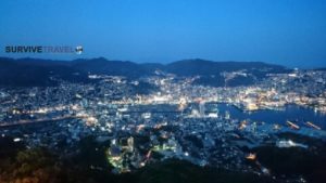 Mt. Inasa Review - Nagasaki city at night - Survive Travel