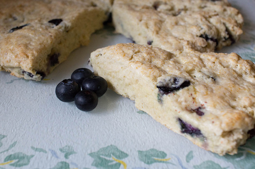 Blueberry Scones - Melanie D. Snitker