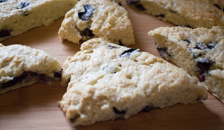 Blueberry Scones - Melanie D. Snitker