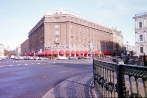 Astoria Hotel, St. Petersburg; Photo by Natylie S. Baldwin, 2015