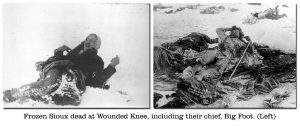 Wounded knee dead