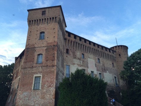 Castello di Monticello, ancestral home of the aristocratic Roero family. 