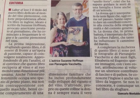062816 - GAZZETTA D'ALBA - MONTALDO REVIEW