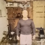 outdoor gym in a shed