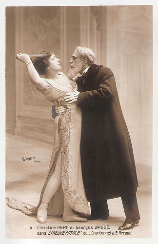 Georges Wague and Christine Kerf in Épreuve Fatale