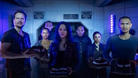 The crew of the Raza is inducted into prison in the season two opening