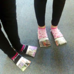 Newspaper slippers