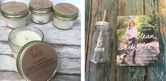 RASA Candles and Juice Mason Jar